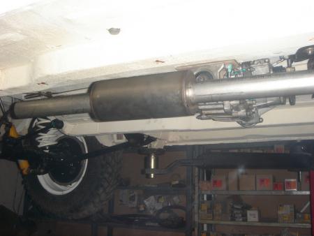 montage echappement inox